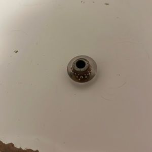 Authentic Pandora purple glass bead